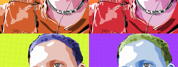 Create a Pop art photo effect (like Andy Warhol)